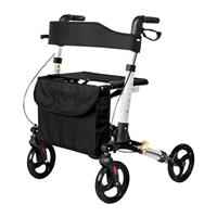 Orthonica Folding Rollator Mobility Aid 4 Wheel Walker