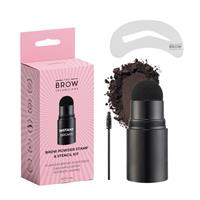 The Brow Technicians Eyebrow Powder Stamp and Stencil Kit Espresso