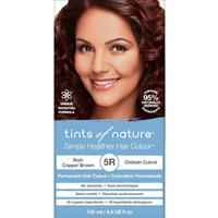 Tints of Nature 5R Rich Copper Brown Permanent Hair Dye 130ml