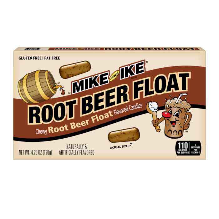 Mike and Ike Root Beer Float 120g