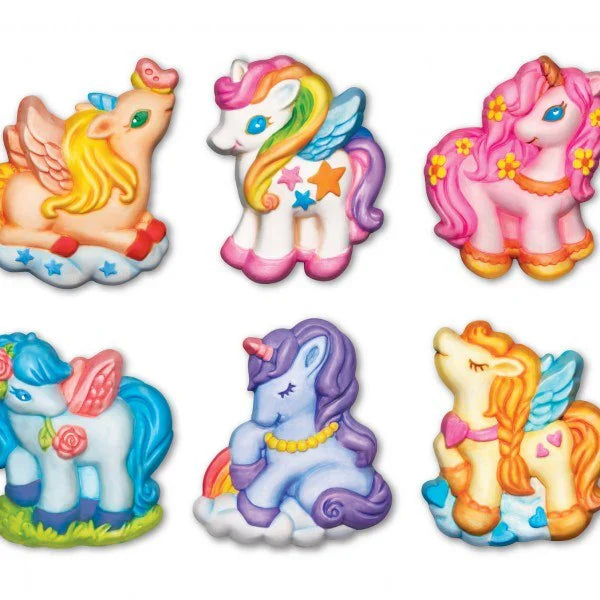Mould & Paint Unicorn Kit By 4M Unicorn Toys Art and Craft for Fairy Unicorn and Castle Theme 5yrs+