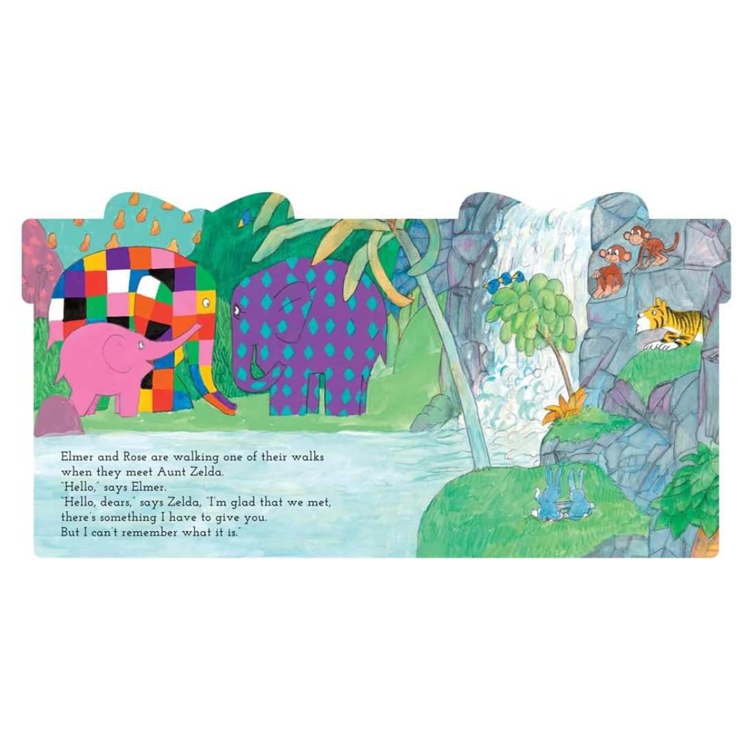 My First Elmer Gift (Board Book) by David McKee