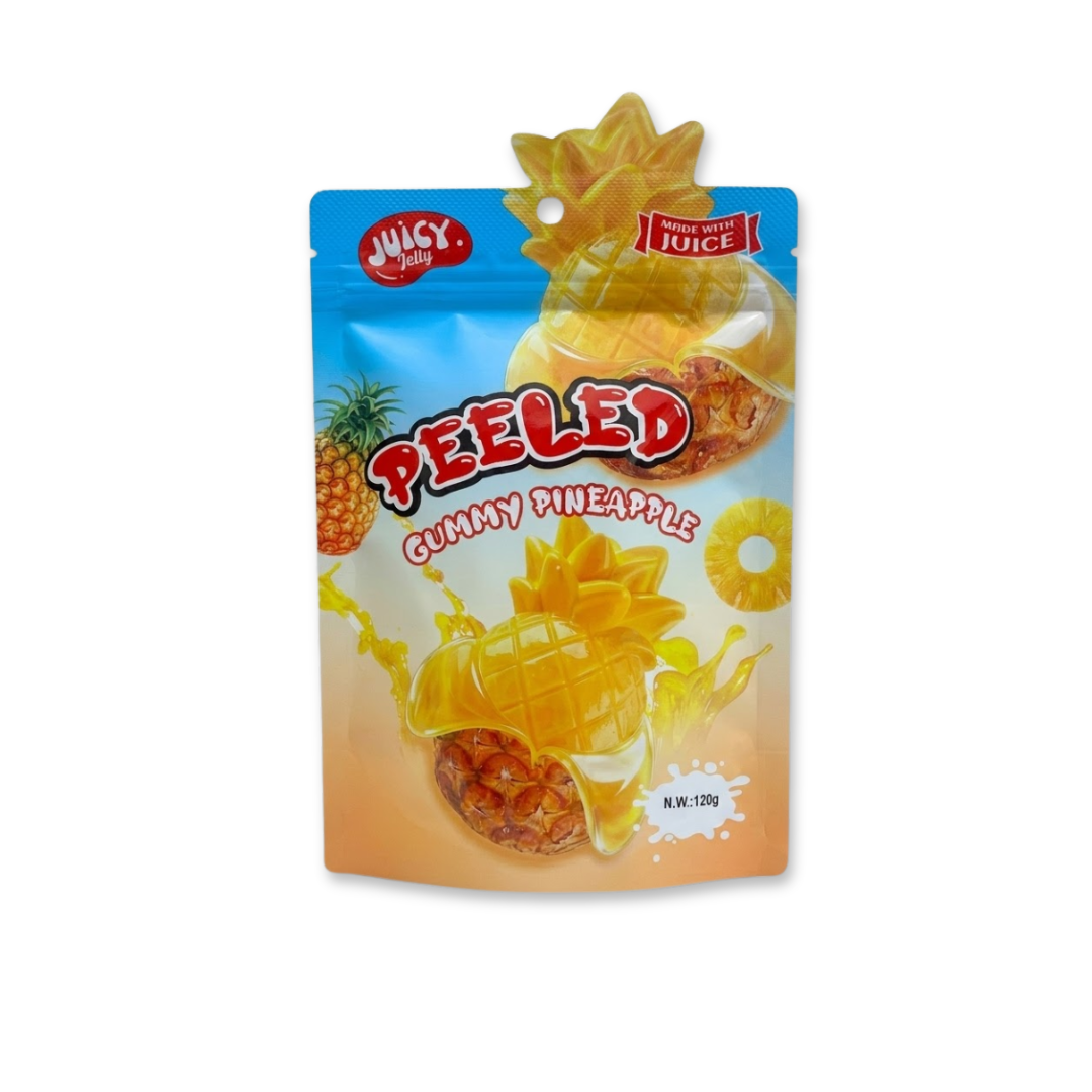 Peeled Gummy Pineapple 120g