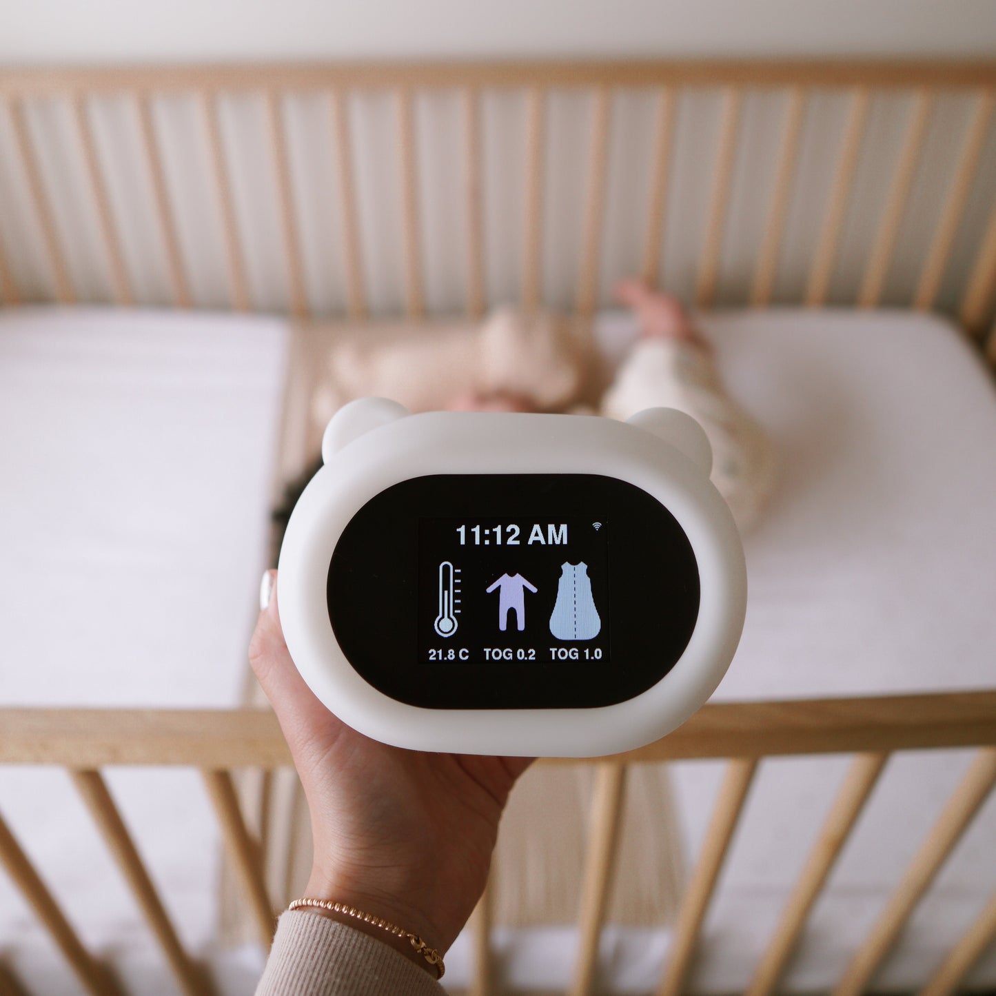 Baby Sleepwear Guide, Night Light and Thermometer