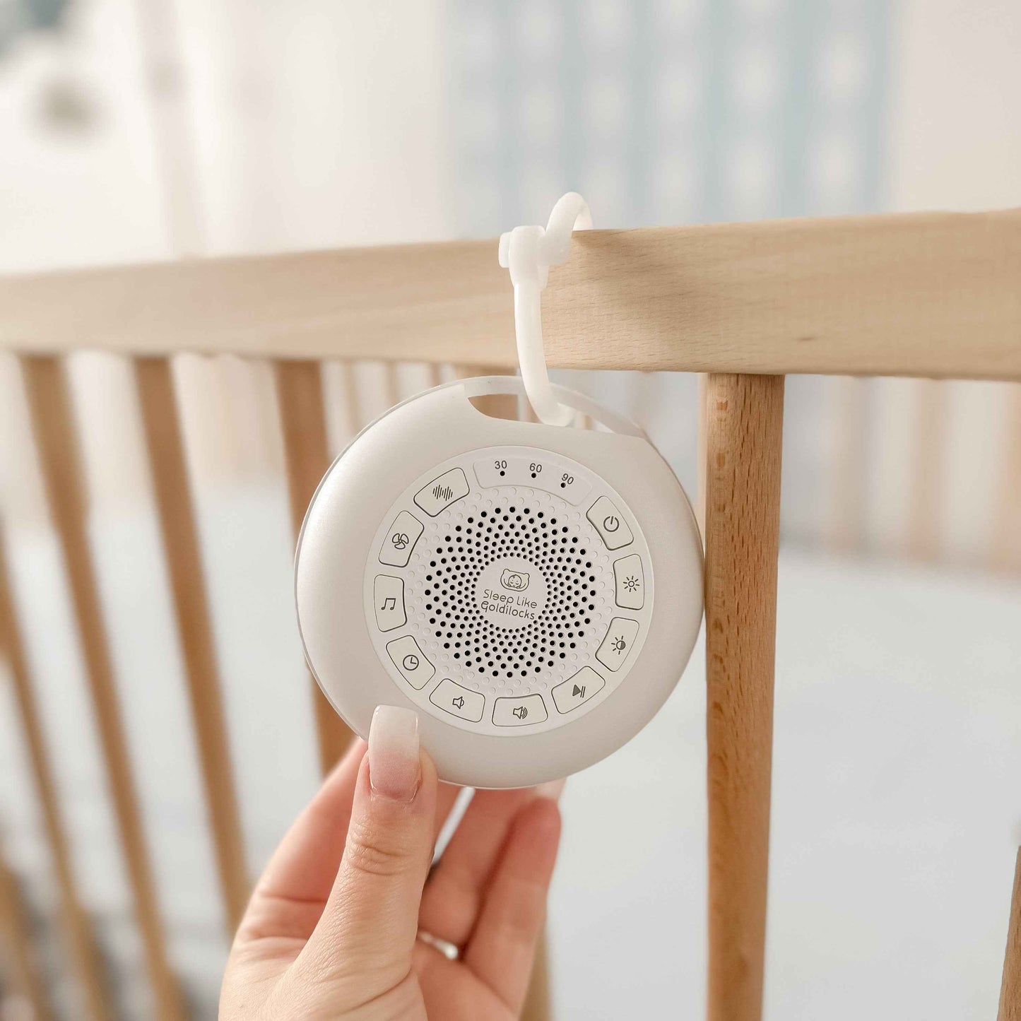 Sound Sleeper Portable White Noise and Night Light