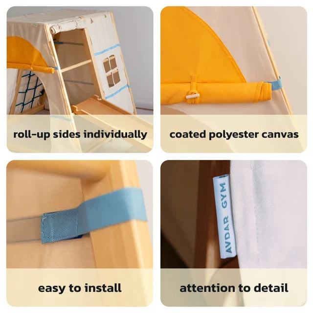 Play Tent Cover 110x120x110cm Climbing Gym Accessories by Avdar Toys Kids Furniture 12m+
