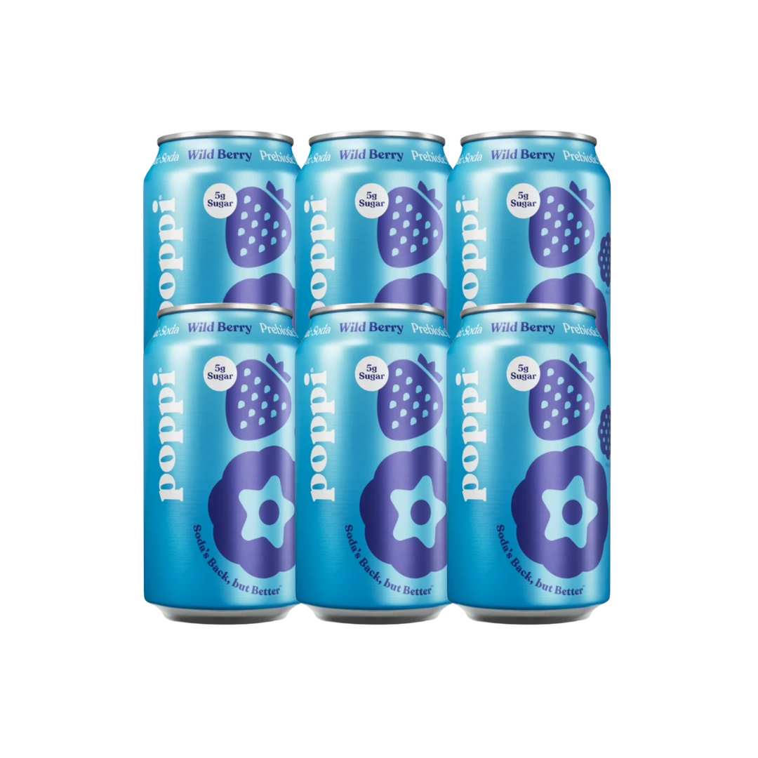 Poppi Wild Berry 355ml