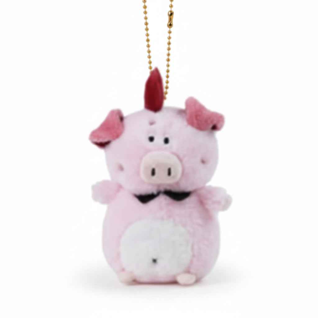 Glee Beanx – Chubby Series Keycharm - Punky the Punk Pig 13cm
