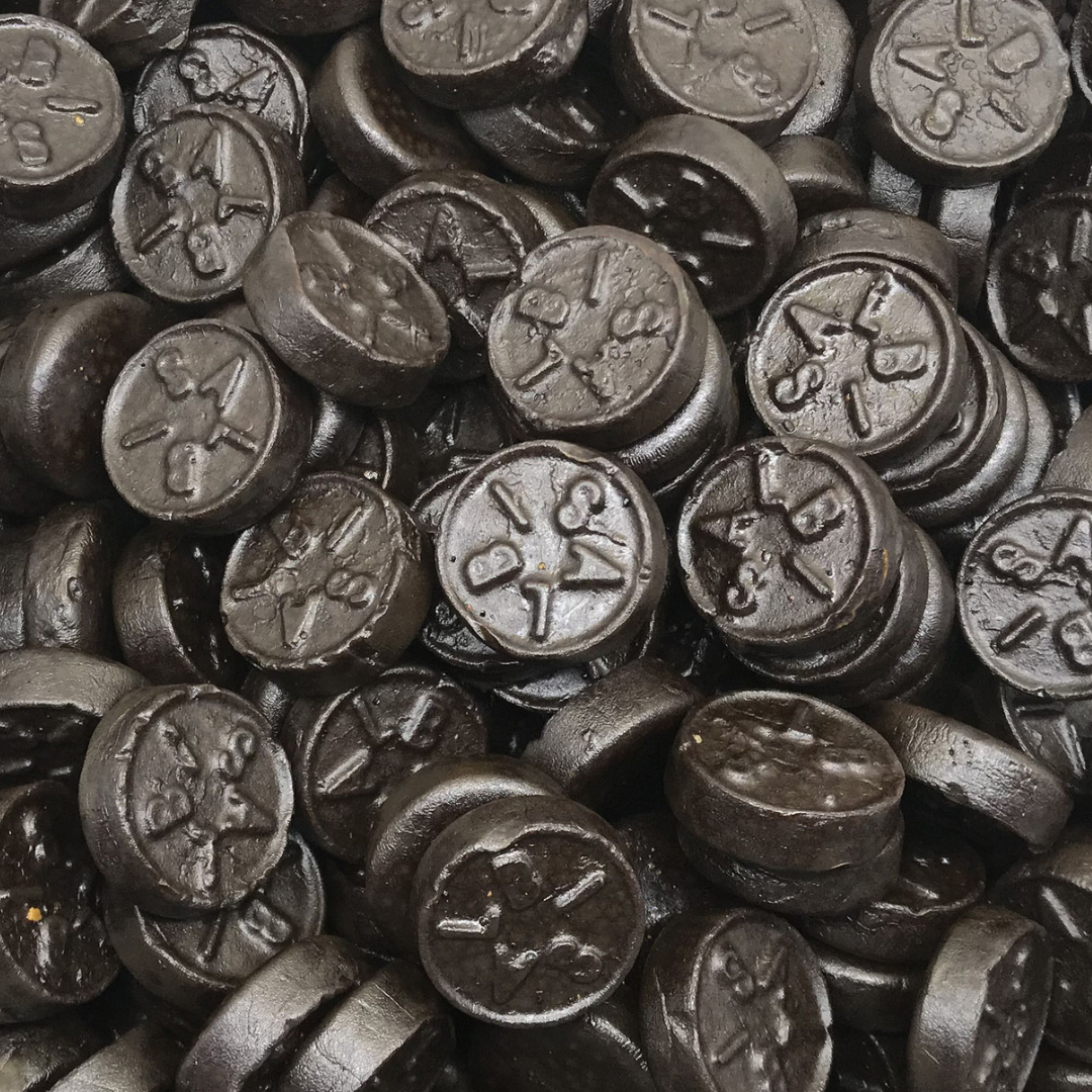 Licorice Black Coins 500g (Lakritz Münzen)