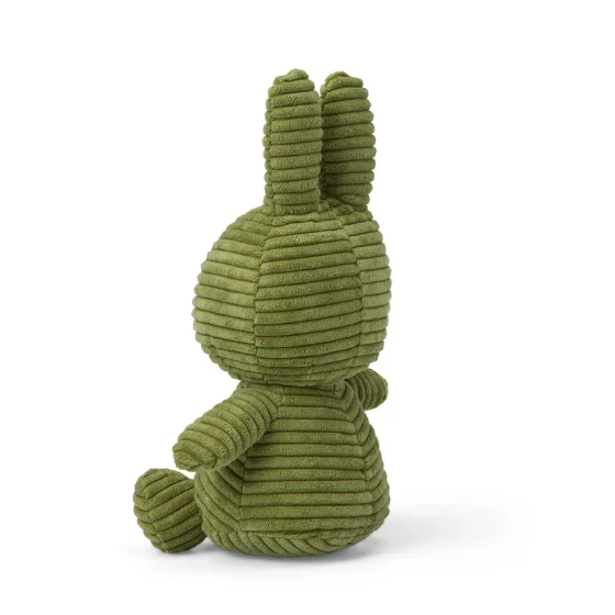 Miffy & Friends Miffy (ECO) Corduroy Olive Green 23cm