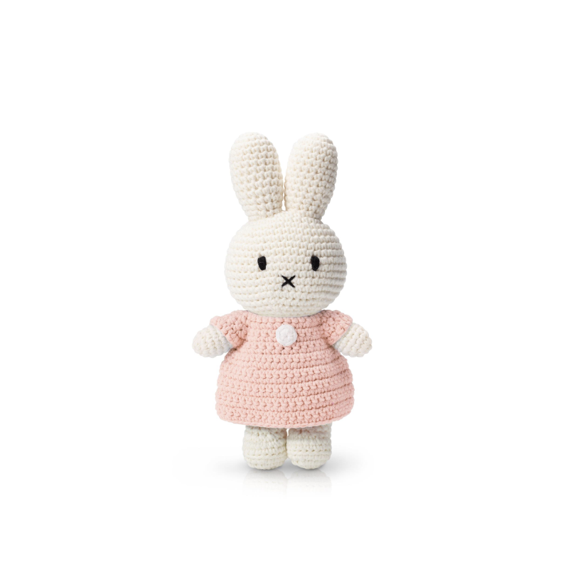 Miffy Handmade and her Pastel Pink Dress 25cm