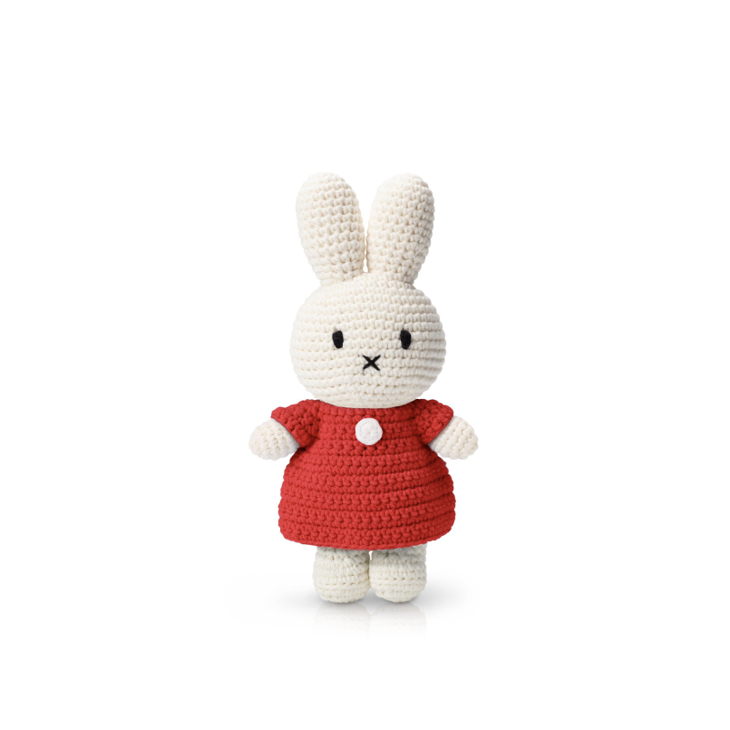 Miffy Handmade and her Red Dress 25cm
