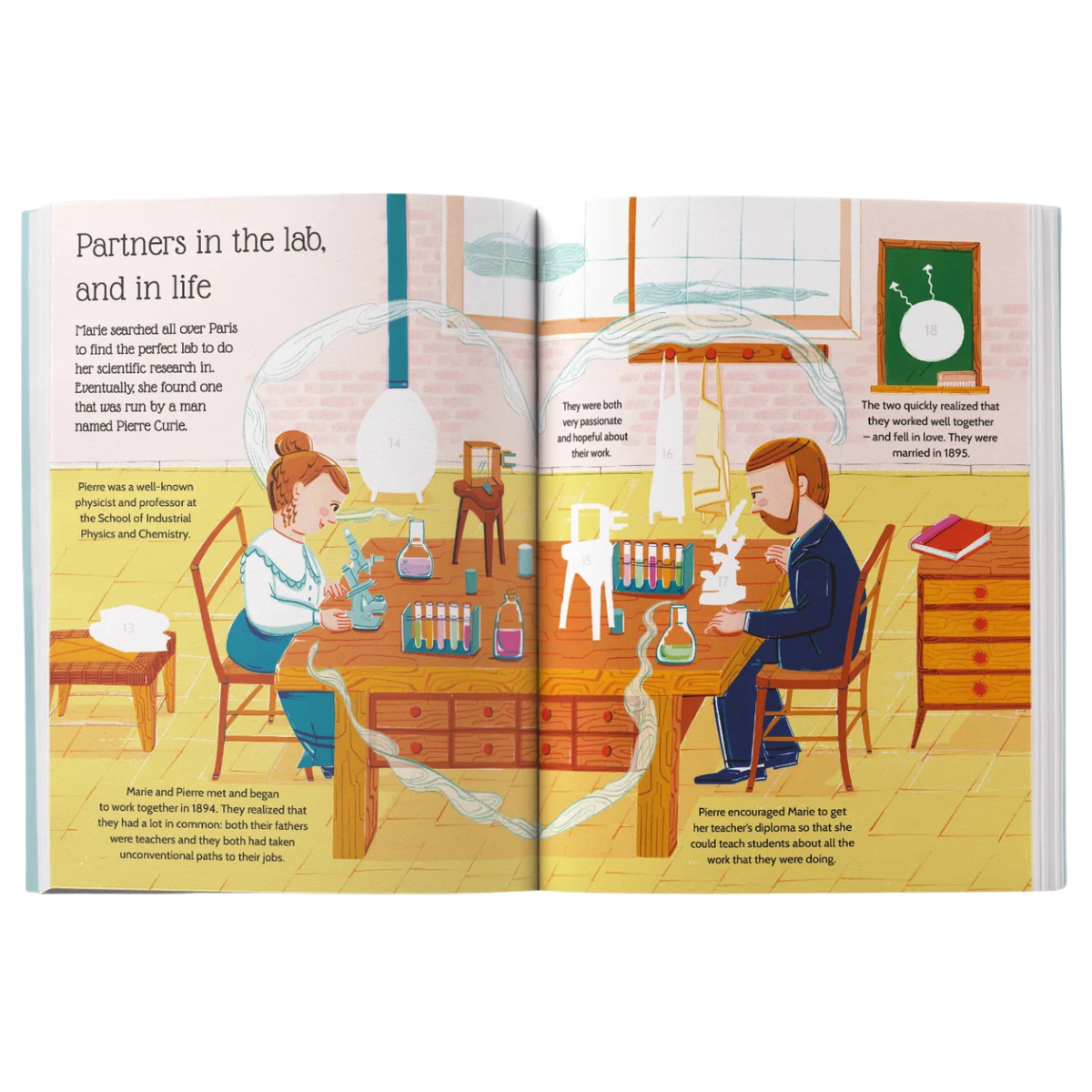 Marie Curie Sticker Life Stories Sticker Activity Book with 70 Stickers (Paperback) By Evie Daye Travel Toys