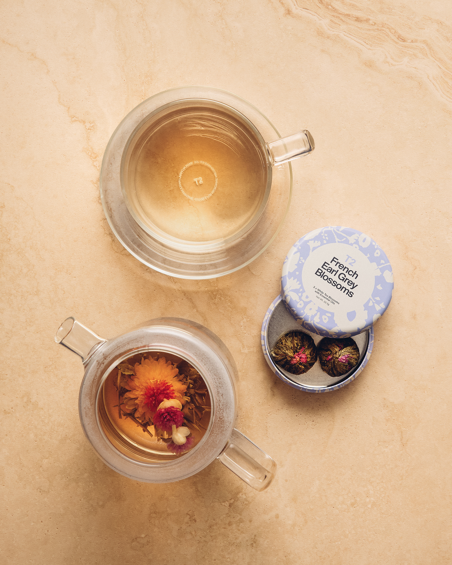 French Earl Grey Blossoms Tin