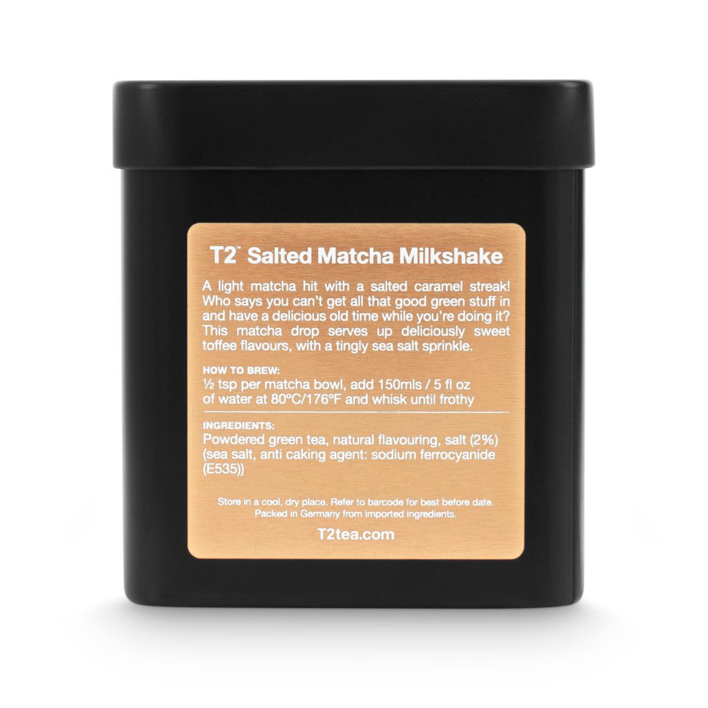 Salted Matcha Milkshake Powder Tin 30g
