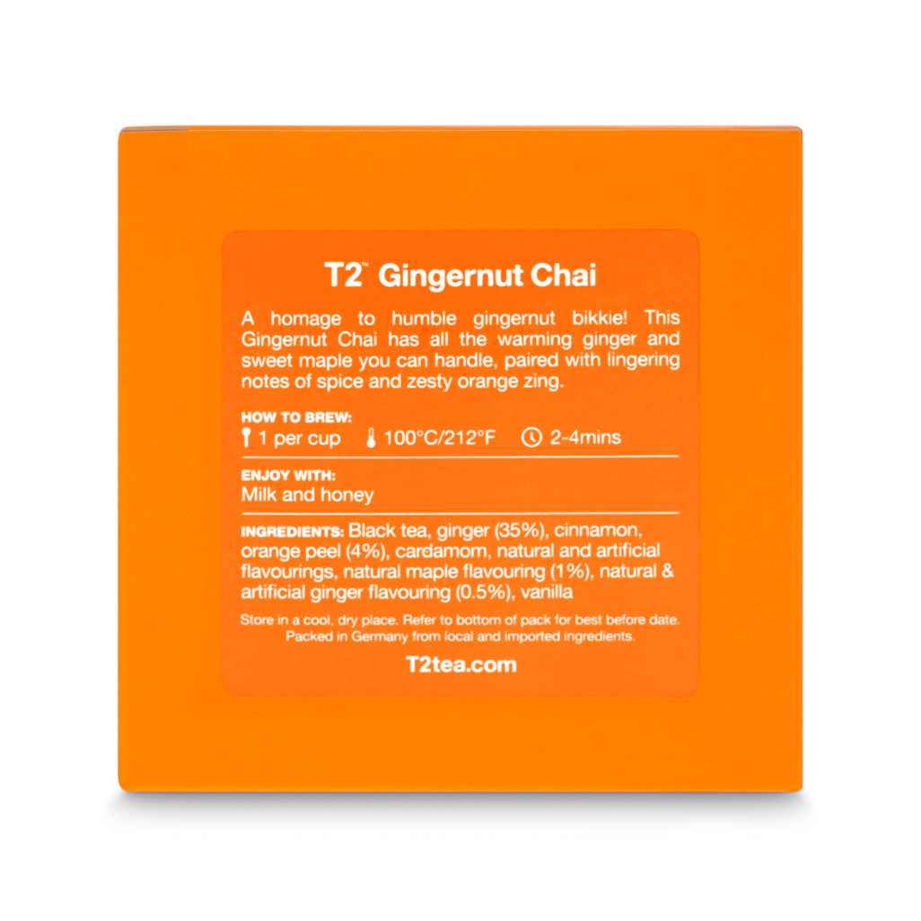 Gingernut Chai Loose Leaf Cube 100g