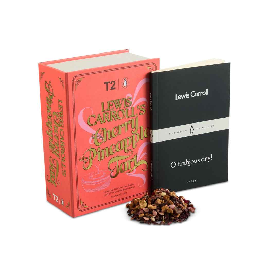 T2 x Penguin Books – Lewis Carroll’s Cherry Pineapple Tart Loose Leaf Tea Book 100g