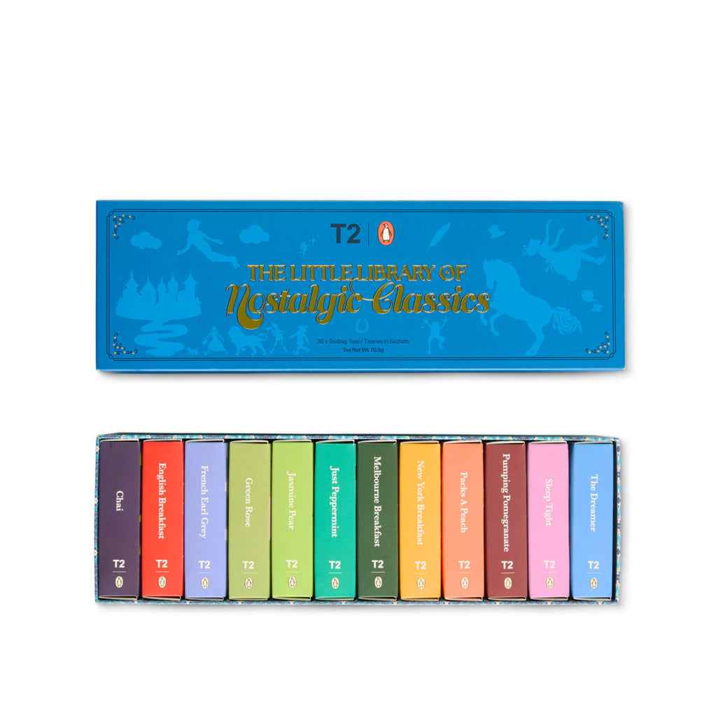 T2 x Penguin Books - The Little Library of Nostalgic Classics Tea Bag Gift Pack