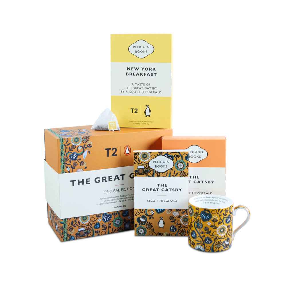 T2 x Penguin Books - Tea & Books: The Great Gatsby General Fiction Gift Pack