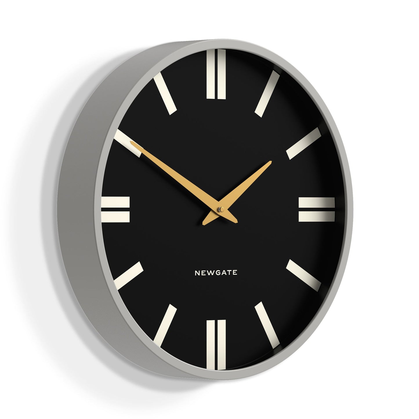 Universal Wall Clock Plaza Dial Grey