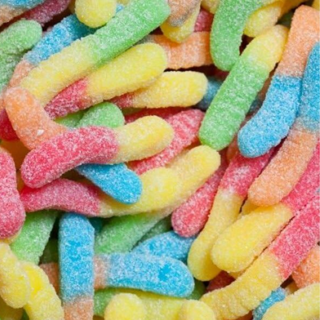 Juicy Jelly Sour Worms 1kg