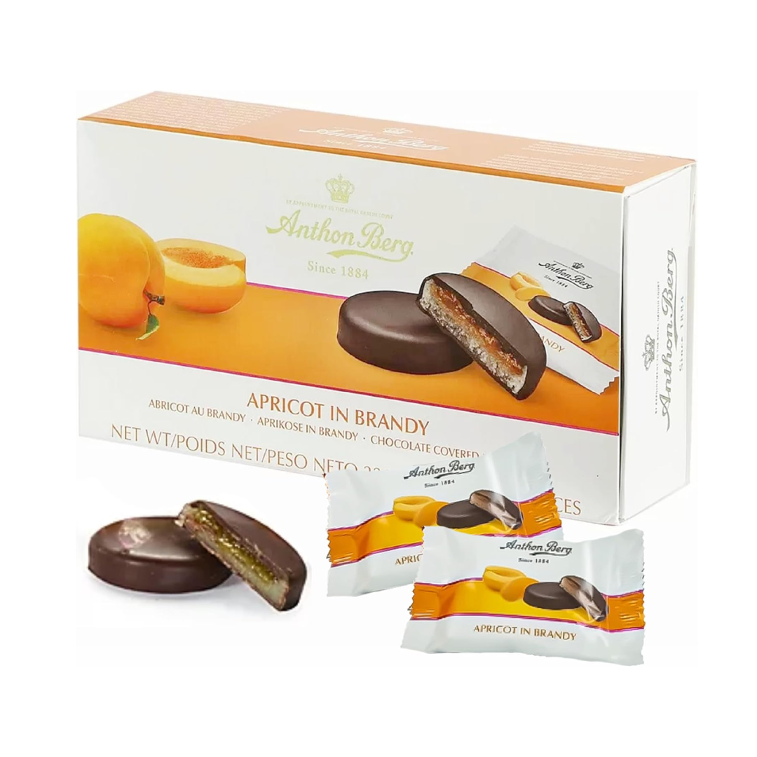 Anthon Berg Apricot and Brandy Marzipan - 220g