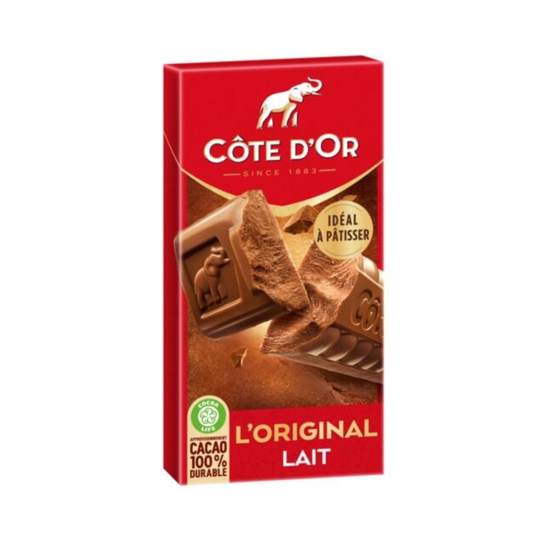 Cote D'Or Original Lait Block (Milk Chocolate) - 200g