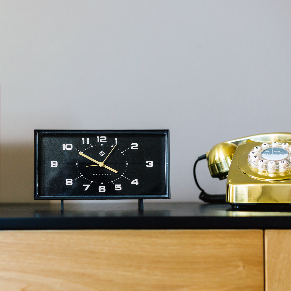 Wideboy Alarm Black - Reverse Dial