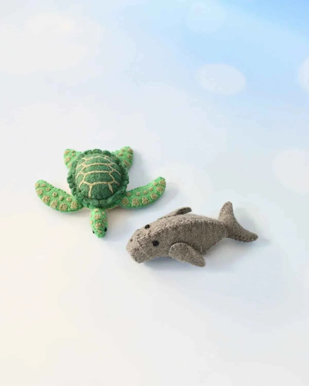 Tara Treasures Waru and Dhangal Finger Puppet Set of 2 Pretend & Imaginative Play Toys Felt Animals 3yrs+