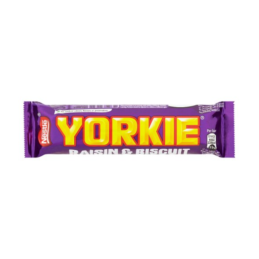 Yorkie Raisin & Biscuit Chocolate Bar - 44g