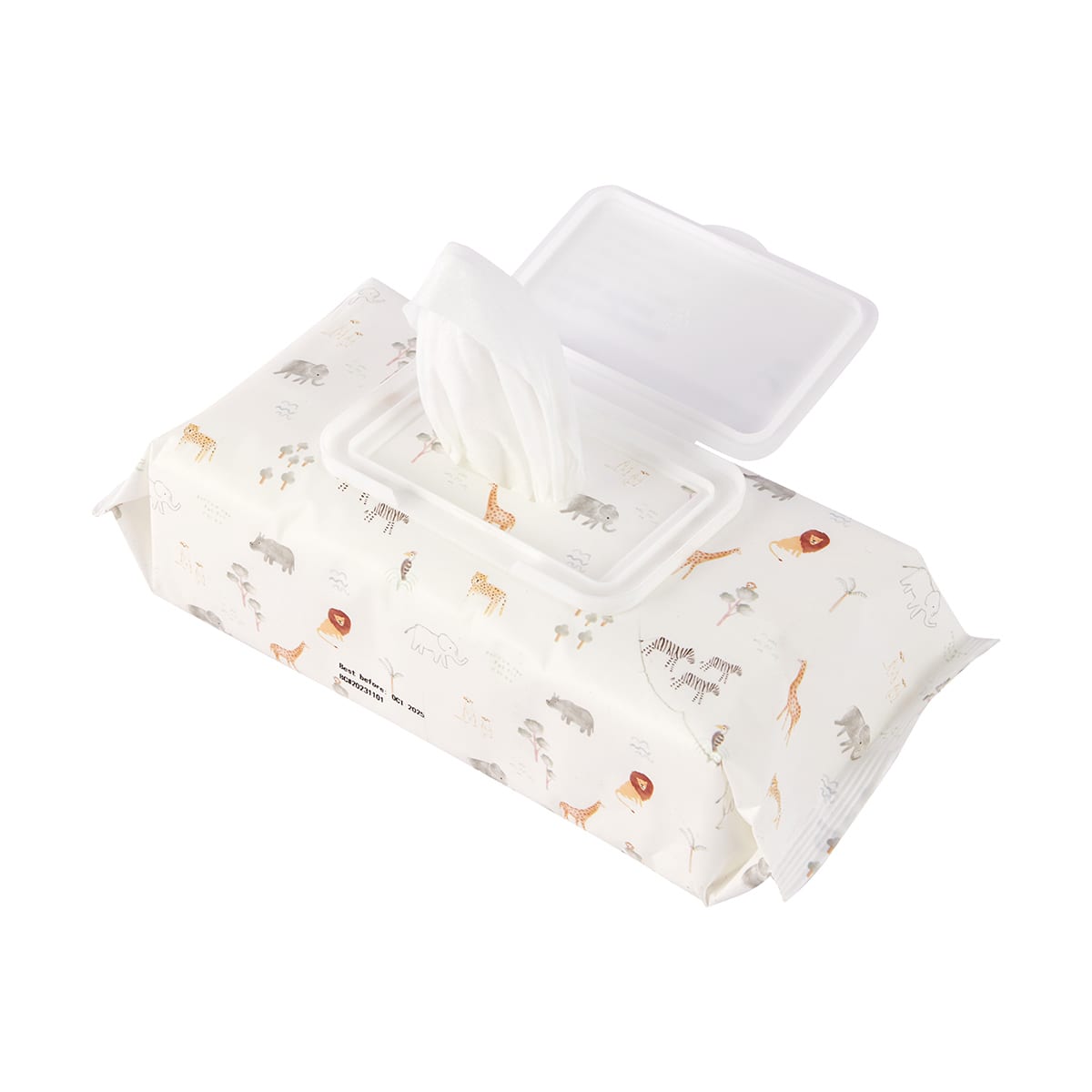 80 Pack Fragrance Free Wipes - Assorted