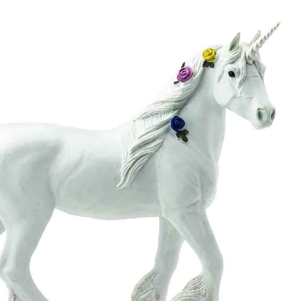 White Unicorn Figurine by Safari Ltd Animal Figurines Unicorn Toys Clearance 3yrs+