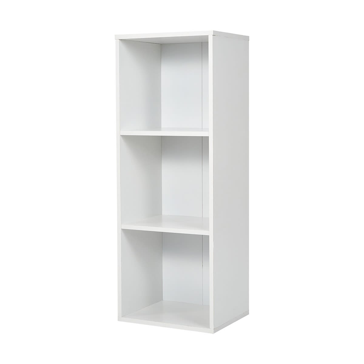 3 Tier Bookshelf White