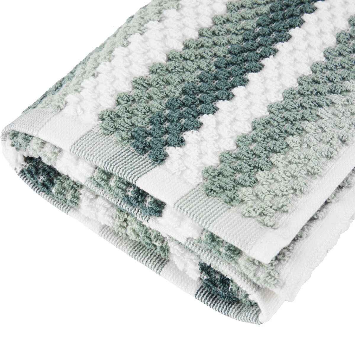 Multi Stripe Cotton Hand Towel