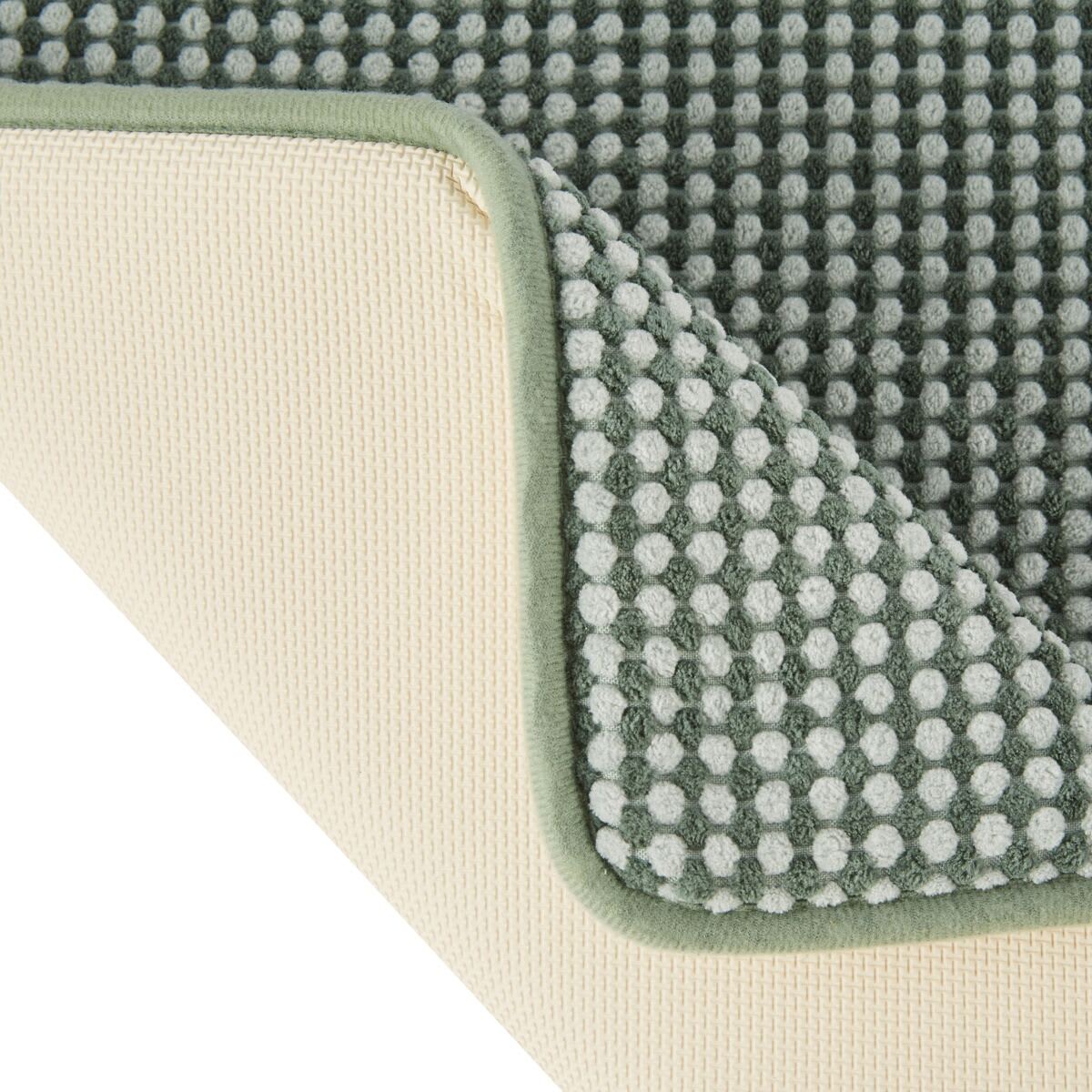 Memory Foam Bath Mat - Green