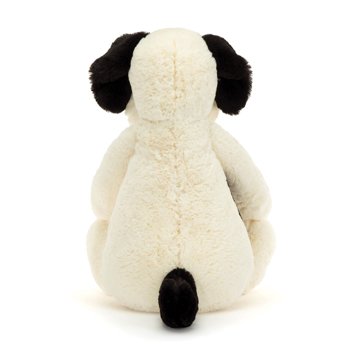 Jellycat Bashful Black & Cream Puppy Really Big 90cm