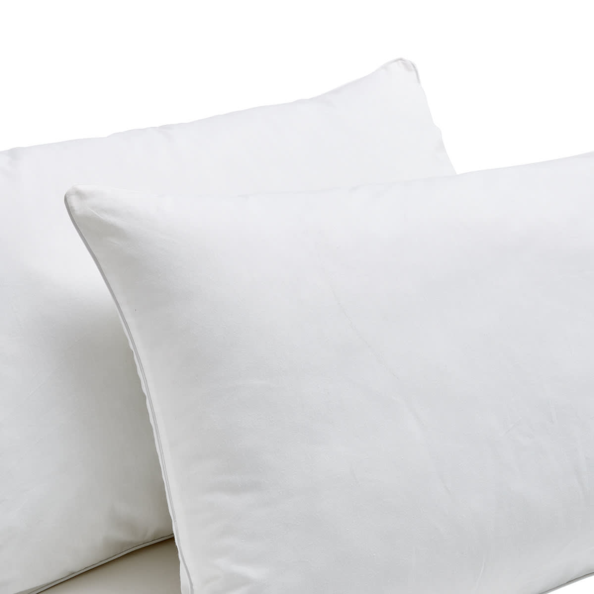 2 Pack Supreme Comfort Pillows - Medium Profile, White
