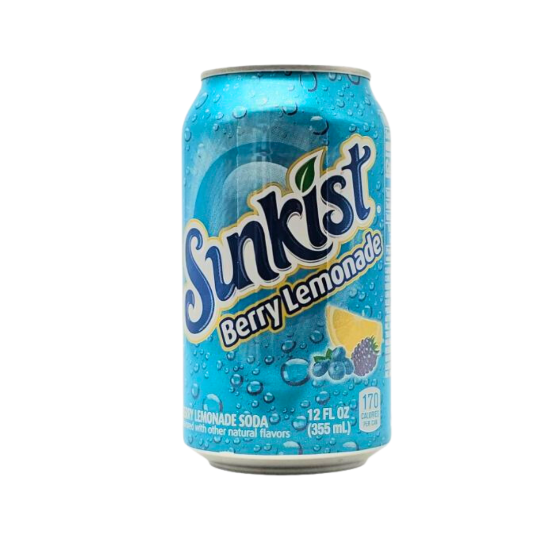 Sunkist Berry Lemonade Soda - 355ml