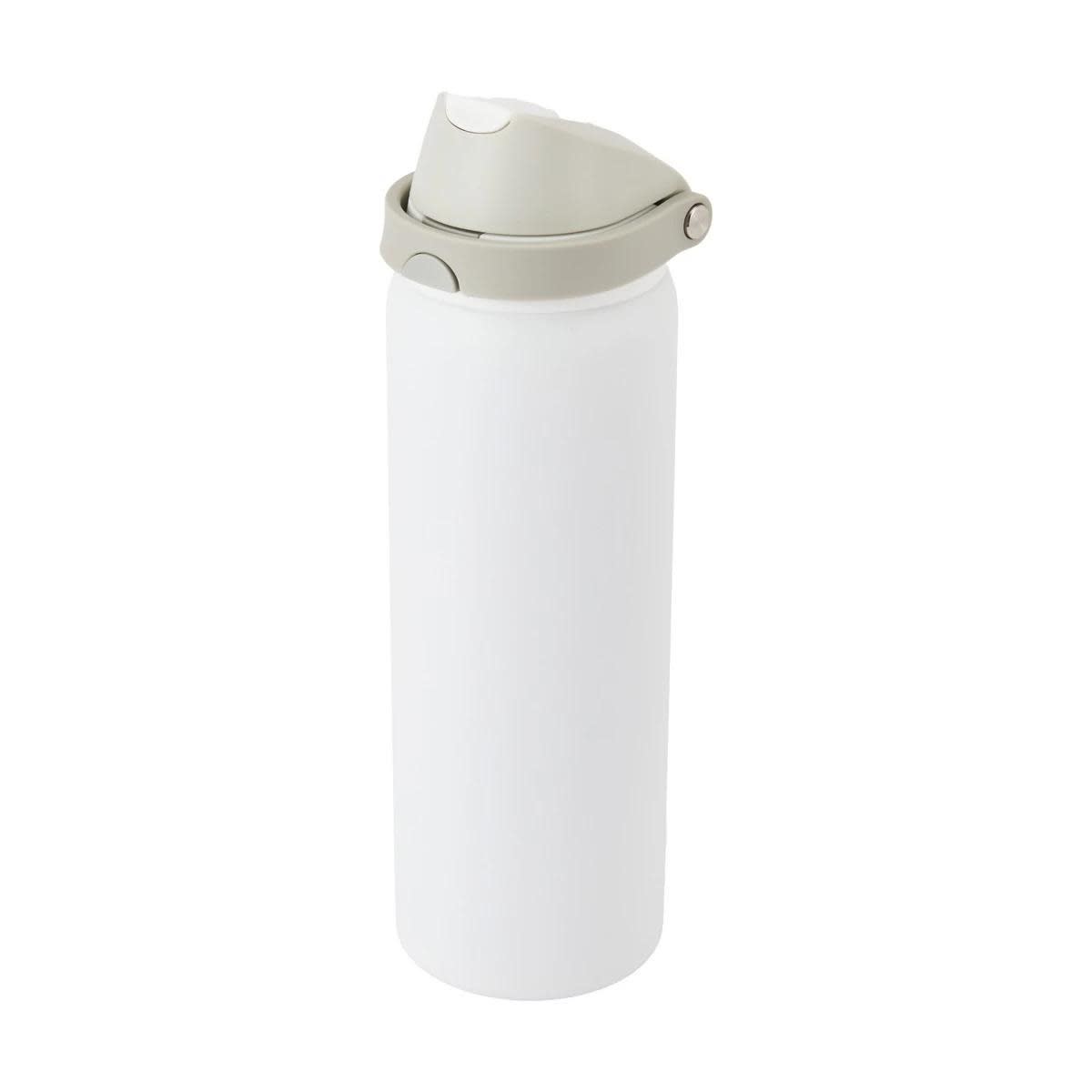 940ml White Dual Function Drink Bottle
