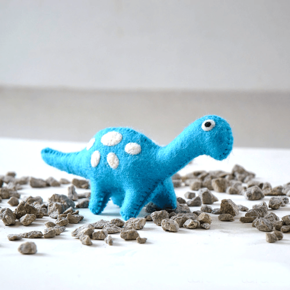 Tara Treasures Felt Dinosaur Pretend & Imaginative Play Felt Animals Dinosaur and Dragon Theme 3yrs+