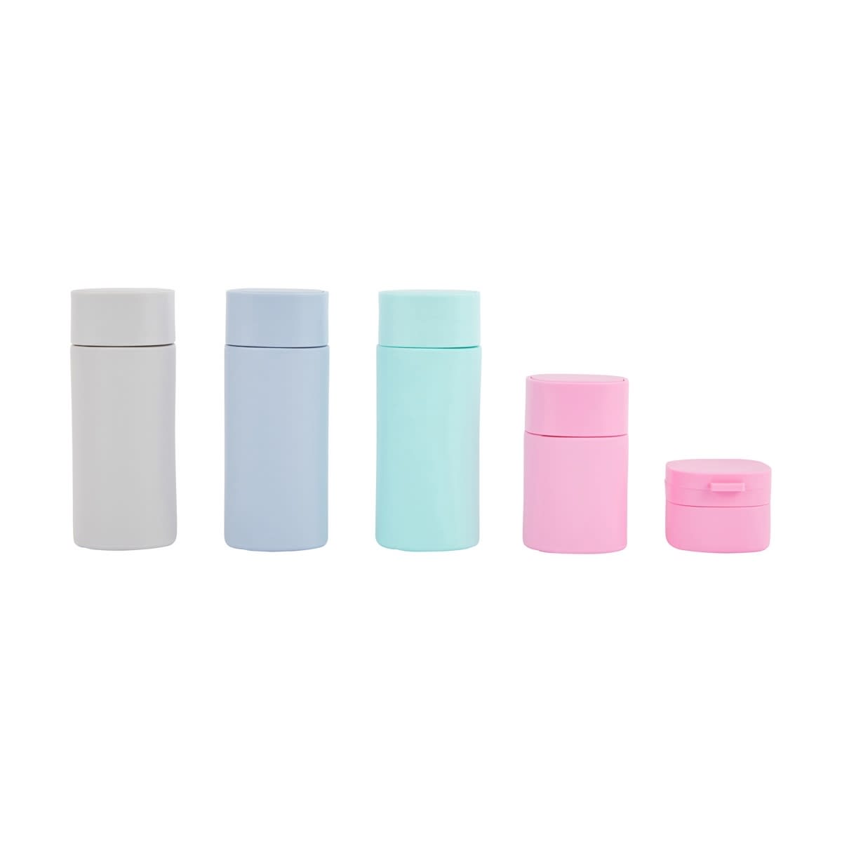 OXX Travel 5 Piece Travel Bottle Set