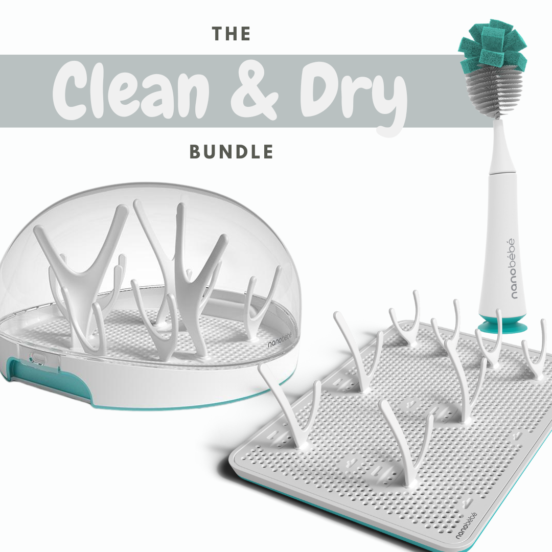 Nanobébé Clean & Dry Bundle Myer Exclusive