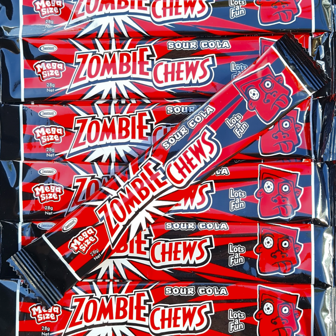 Zombie Chews Sour Cola - 28g