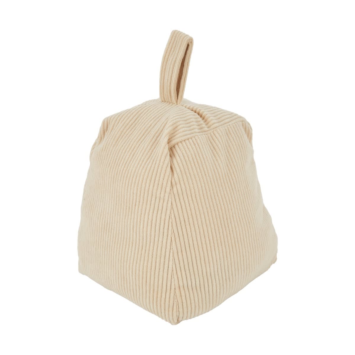Corduroy Doorstop - Natural