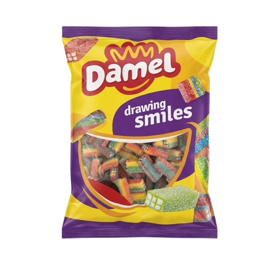 Multicolour Sour Bricks 1kg