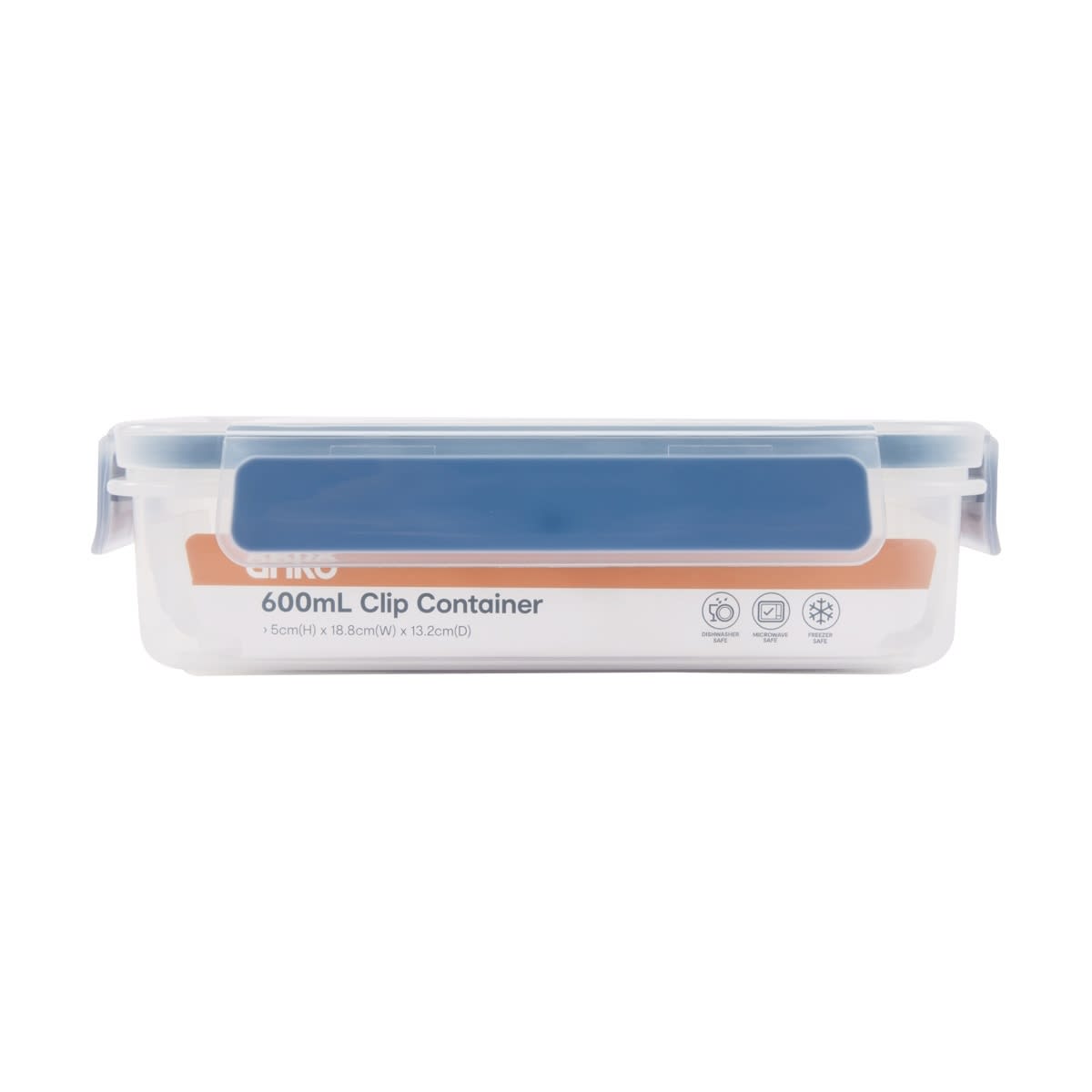 600ml Clip Container