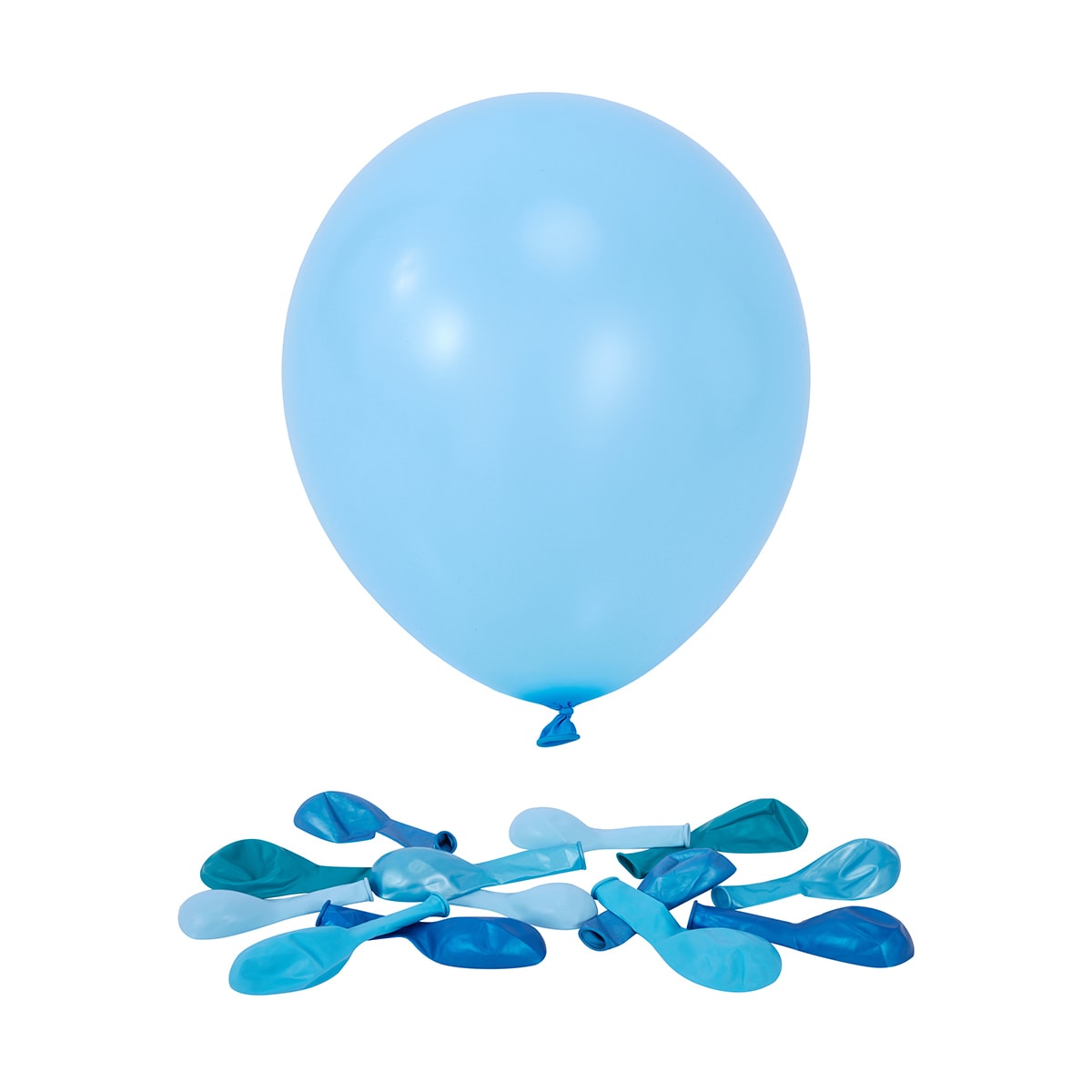 Blue Balloon Garland