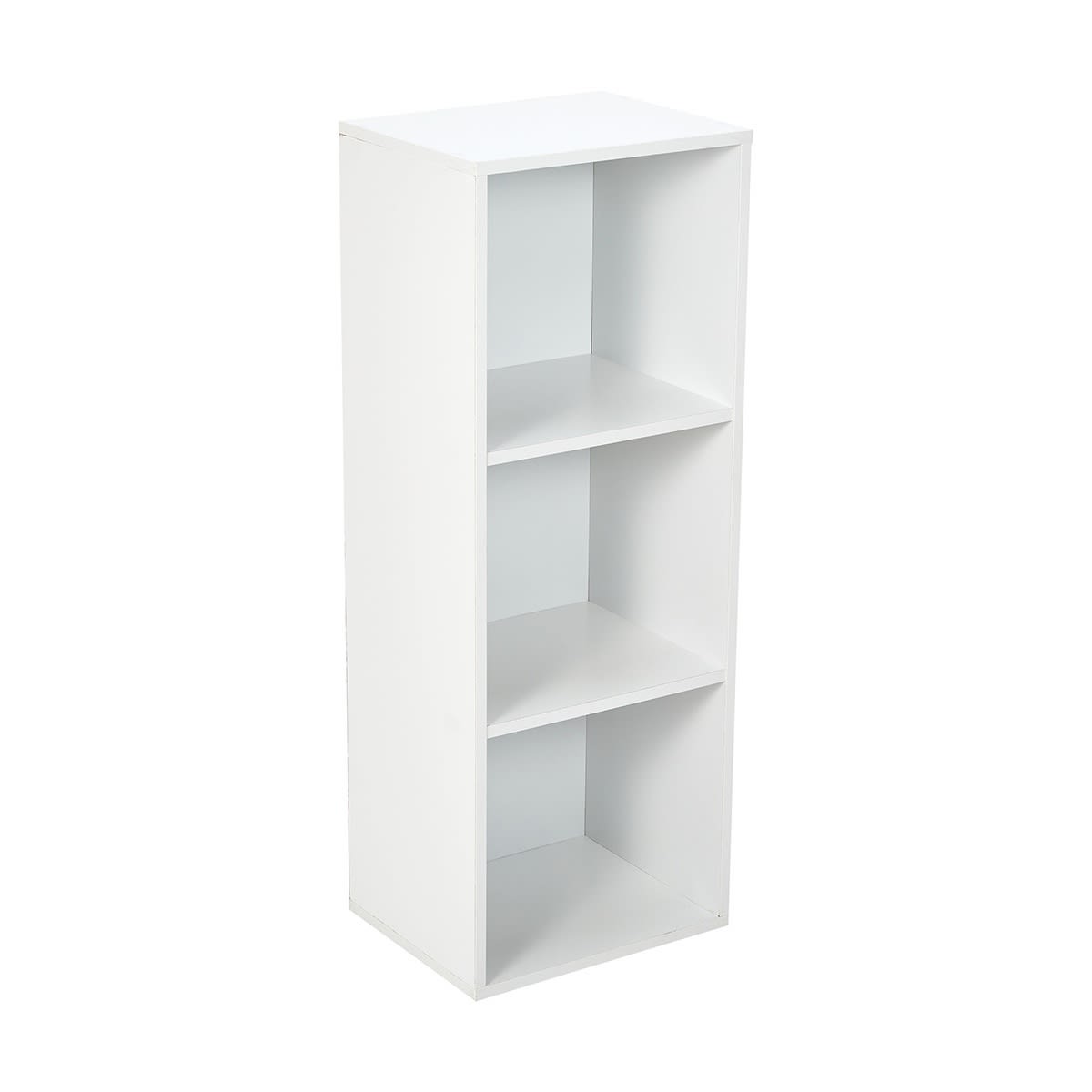3 Tier Bookshelf White