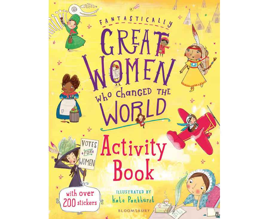 Fantastically Great Women Who Changed The World Activity Book (Paperback) Art and Craft for Kids 5yrs+