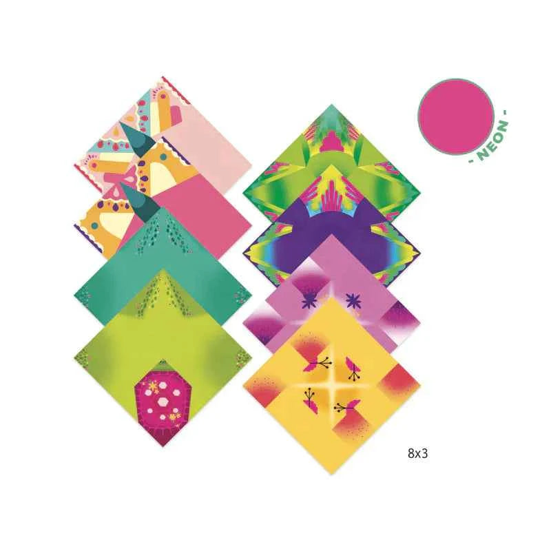 Tropics Origami Travel Toys by Djeco Stationary Art and craft for kids 7yrs+